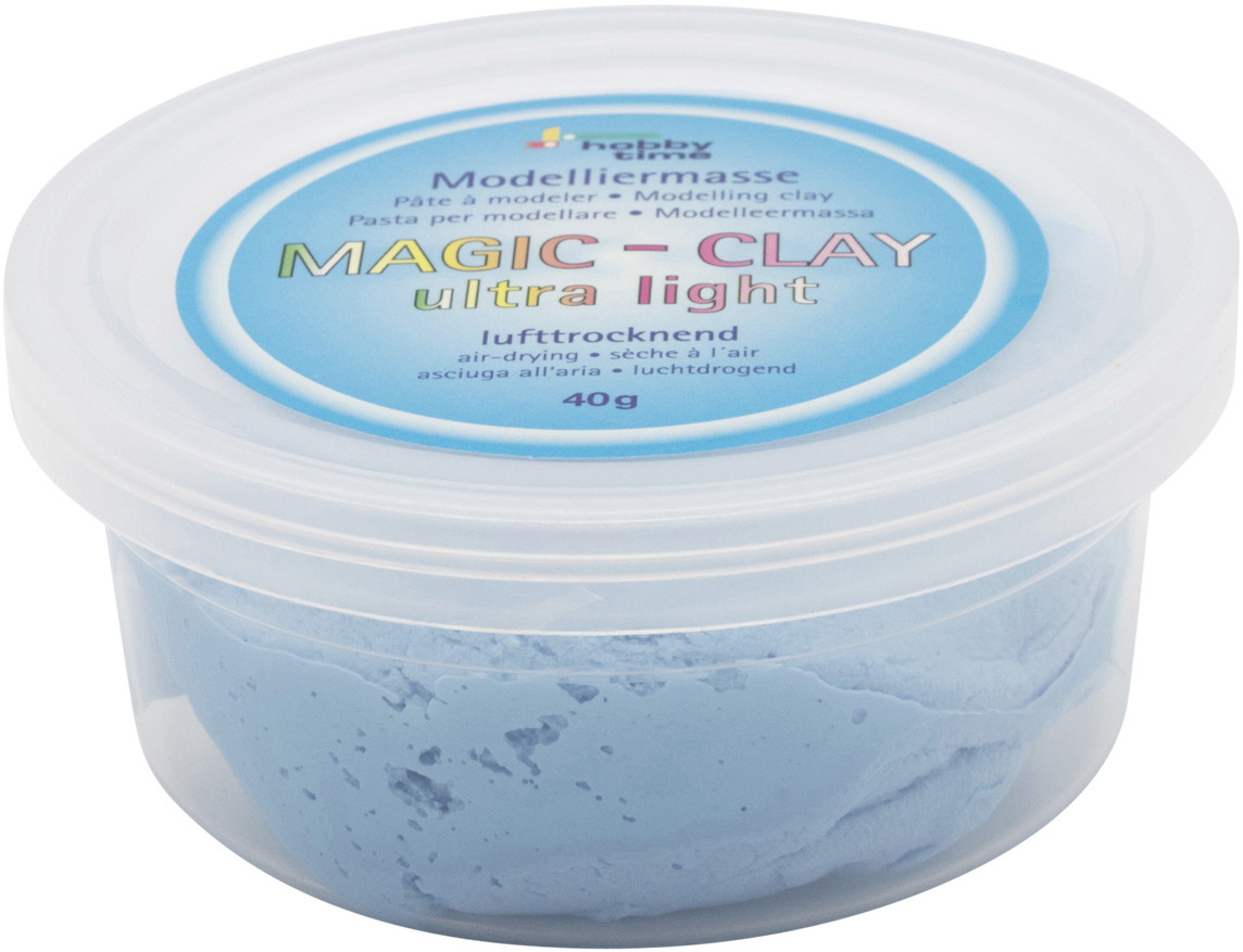 Glorex Magic-Clay hellblau, 40 g von Glorex