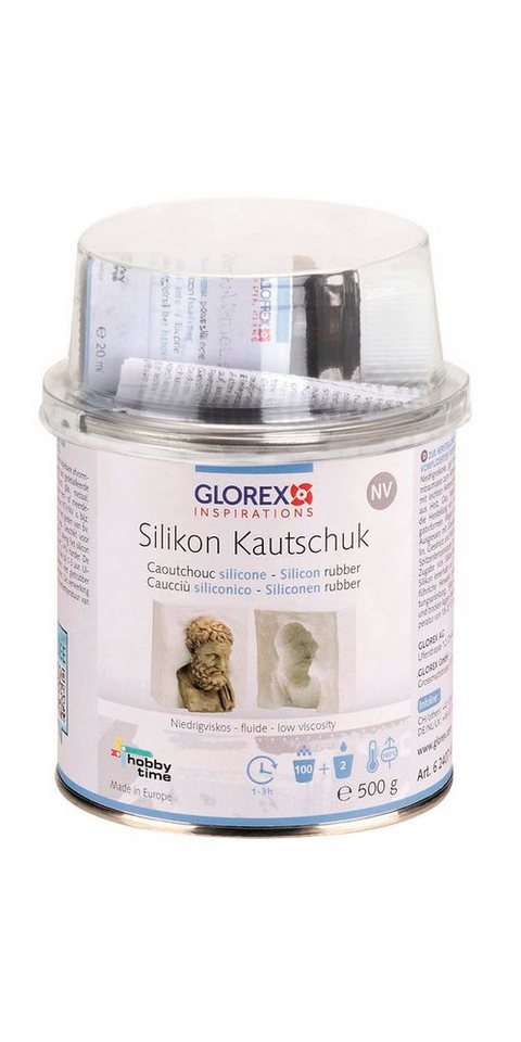 Glorex Modelliermasse Silikon-Kautschuk, 500 g von Glorex