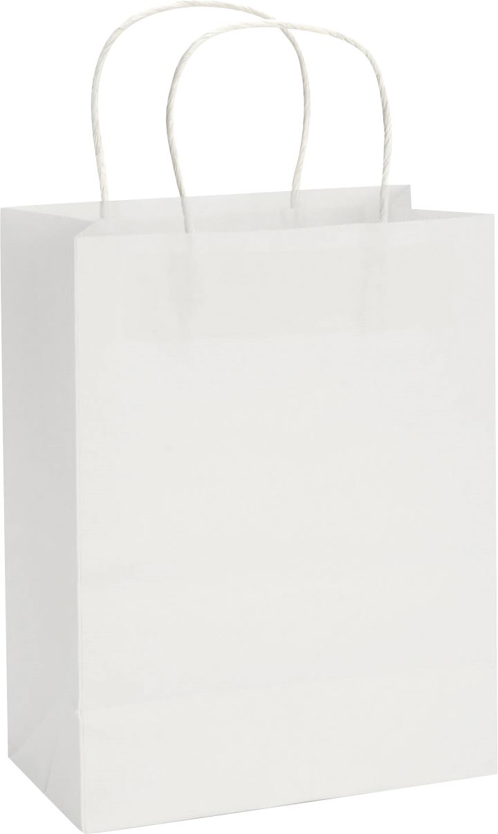 Glorex Papiertragetasche Kordelgriff 21 x 27 cm , weiß von Glorex