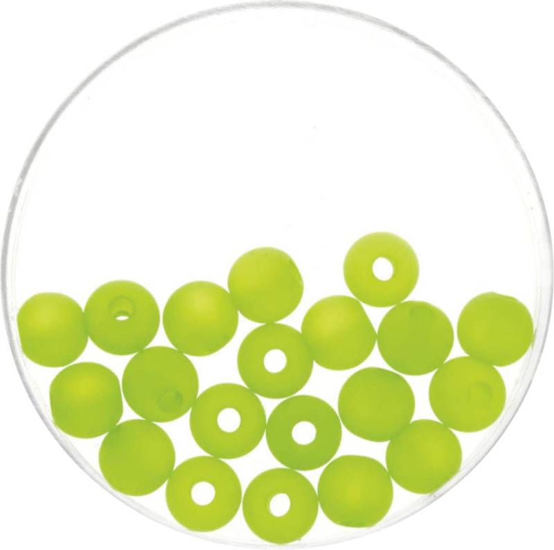 Glorex Perle Polaris 6 mm 20 Stück, matt grün Glorex Perle Polaris 6 mm 20 Stück, matt grün von Glorex