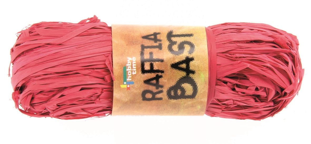 Glorex Raffia-Bast rot, 50 g von Glorex