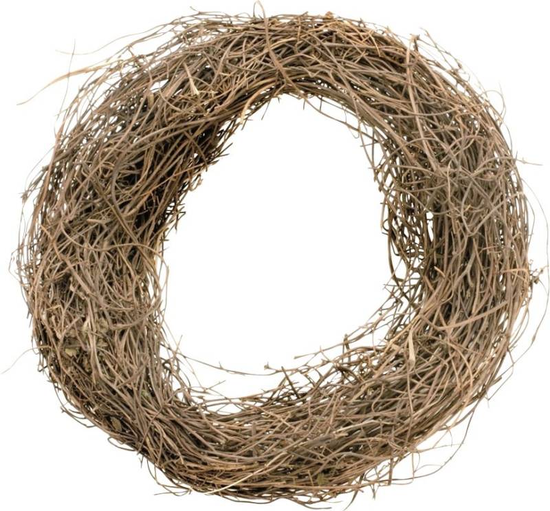 Glorex Rebkranz fein natur 25 cm von Glorex