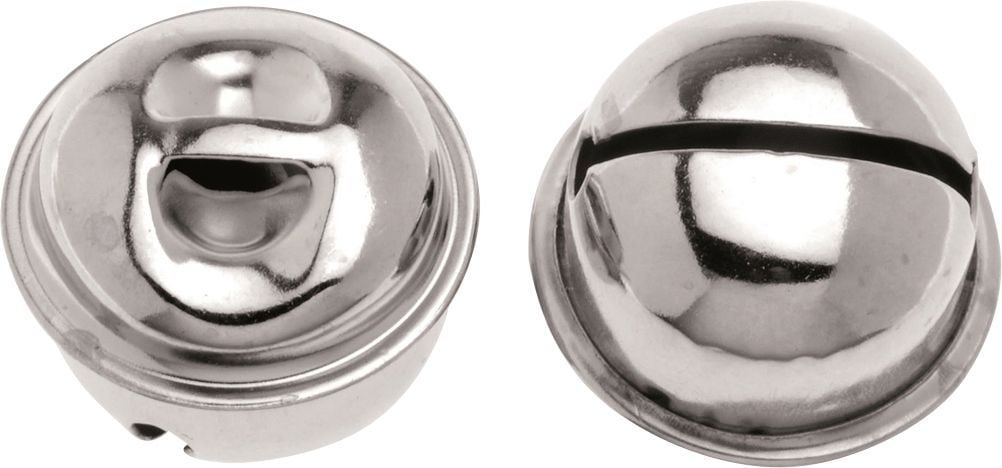 Glorex Rollenglöckchen 22 mm silberfarben, 6 Stück Glorex Rollenglöckchen 22 mm silberfarben, 6 Stück von Glorex