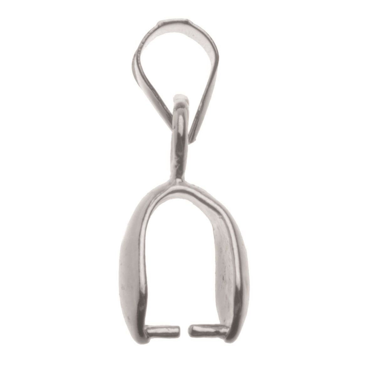 Glorex Schlaufenanhänger 1 Stück, silberfarben Glorex Schlaufenanhänger 1 Stück, silberfarben von Glorex