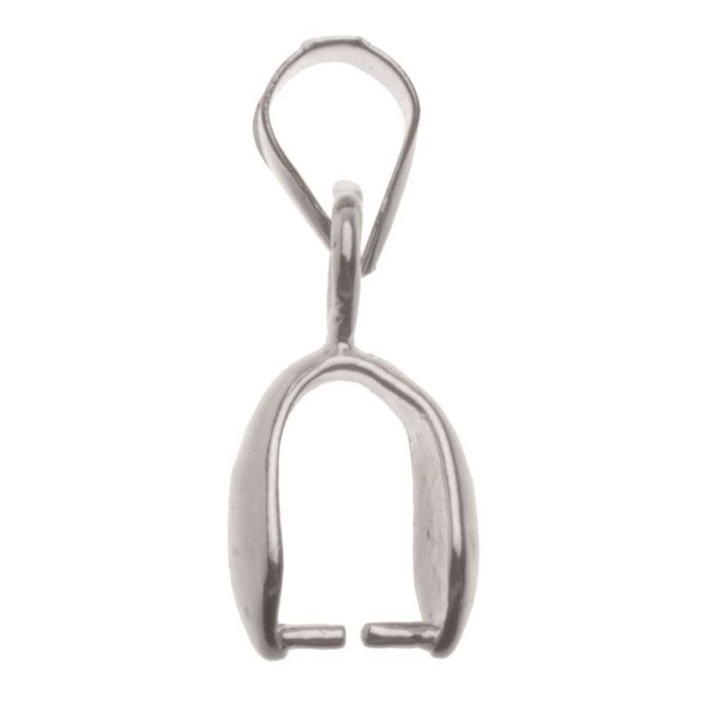 Glorex Schlaufenanhänger 1 Stück, silberfarben Glorex Schlaufenanhänger 1 Stück, silberfarben von Glorex