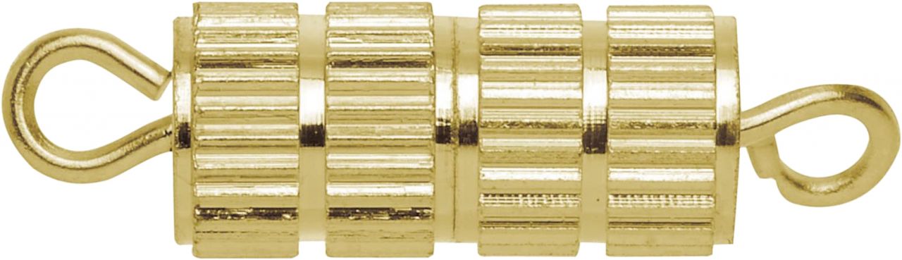Glorex Schraubverschluss goldfarben 5x11 mm, 1 Stück von Glorex