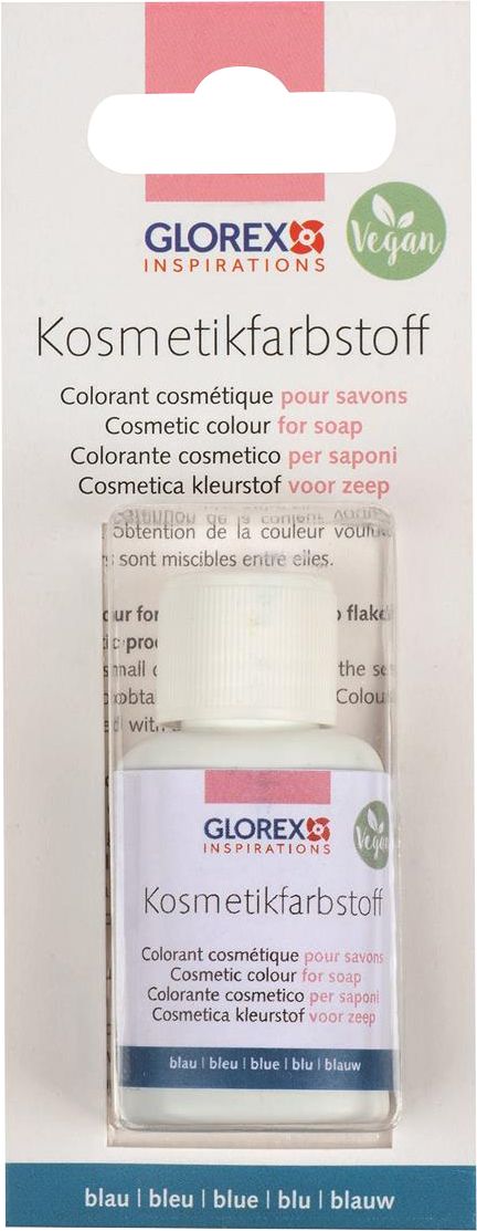 Glorex Seifen-Kosmetik-Farbstoff blau 20 ml von Glorex