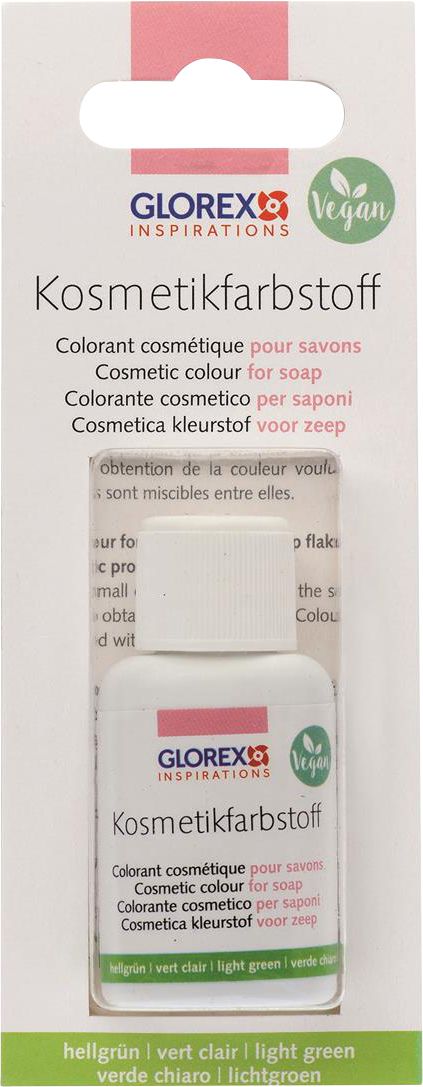 Glorex Seifen-Kosmetik-Farbstoff hellgrün 20 ml von Glorex