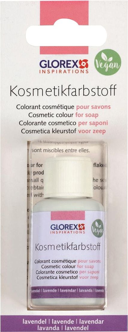 Glorex Seifen-Kosmetik-Farbstoff lavendel 20 ml von Glorex