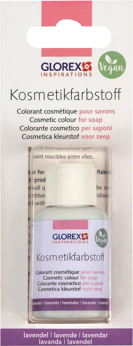 Glorex Seifen-Kosmetik-Farbstoff lavendel 20 ml von Glorex