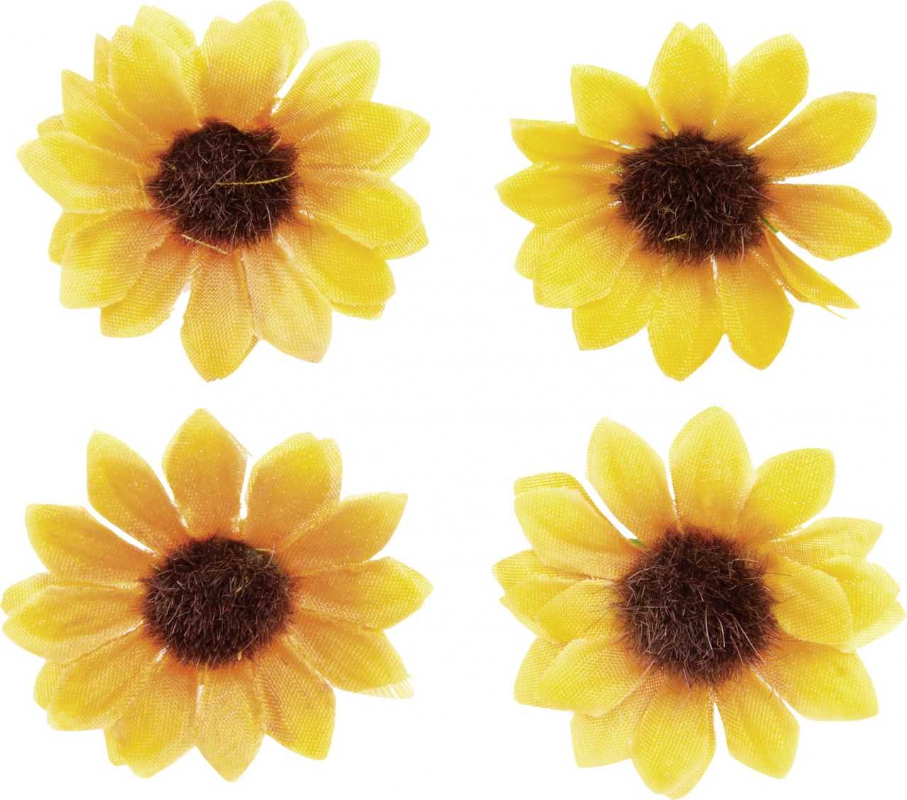 Glorex Sonnenblumenblüten 30-35 mm 15 Stück von Glorex