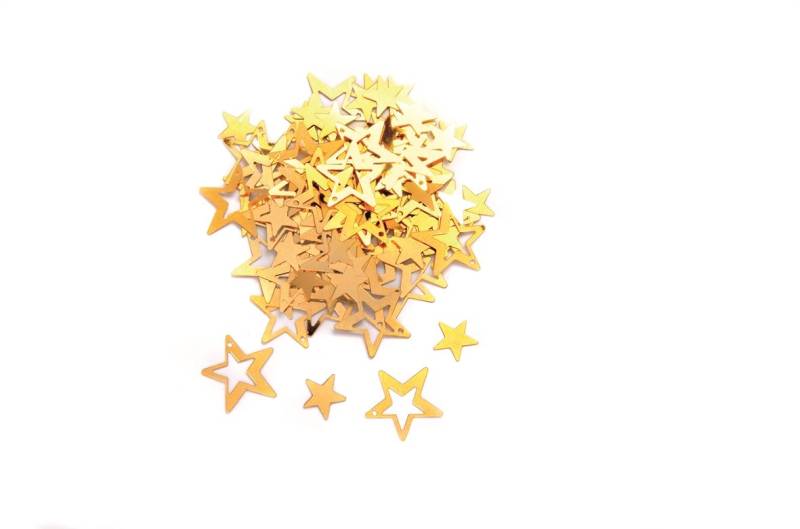 Glorex Streuteile Sterne, gold von Glorex