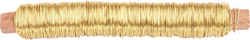 Glorex Wickeldraht goldfarben, 0,5 mm von Glorex