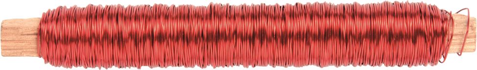 Glorex Wickeldraht rot, 0,5 mm von Glorex