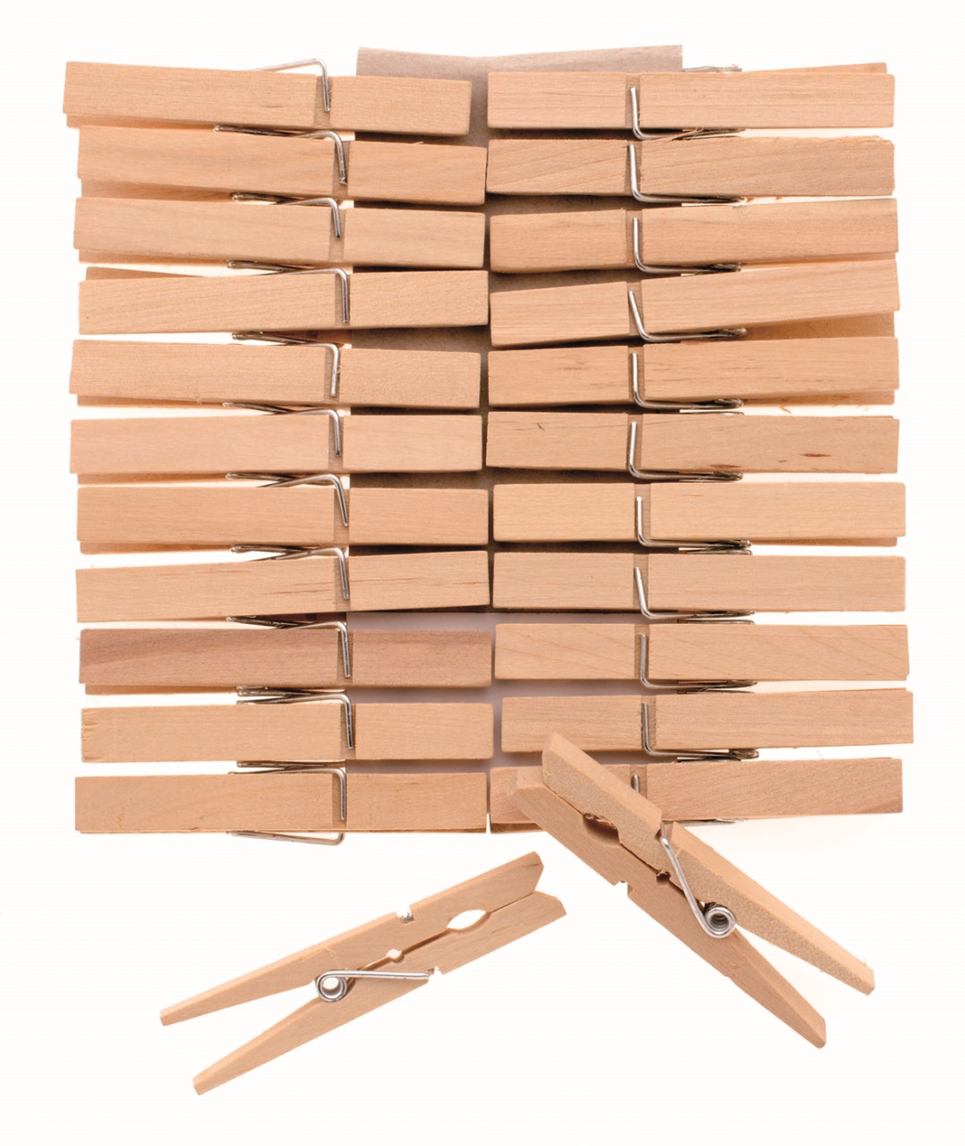 Wäscheklammern Holz 72 mm 24St von Glorex