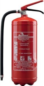Feuerlöscher PD12G 12kg Brandkl.A/B/C m.Glutbrandpulver m.Wandhalter von Gloria