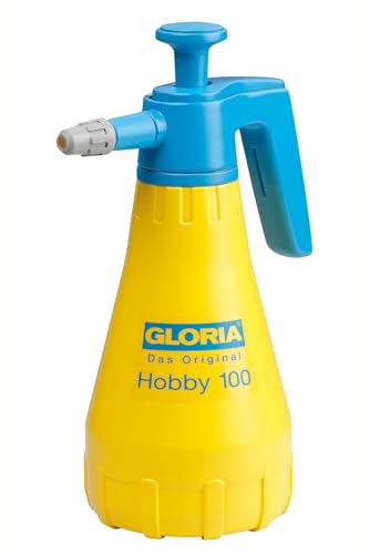 GLORIA Drucksprüher Hobby 100 | Gartenspritze | Handsprüher | 1,0 L Füllinhalt | Mit verstellbarer Düse von Gloria