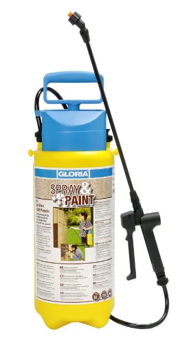 GLORIA Drucksprüher Spray & Paint | 5 L Farbsprüher/Ölsprüher | auch für Lasuren, Lacke von Gloria