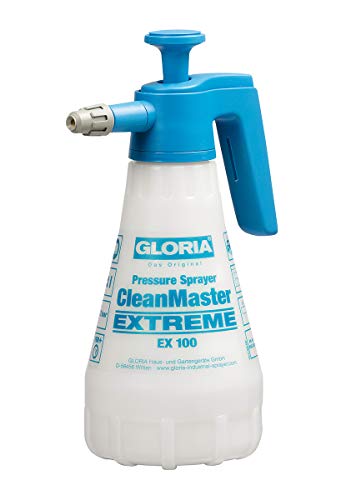 GLORIA Drucksprühgerät CleanMaster EXTREME EX 100 | 1 L Drucksprüher ideal für Brems- und Felgenreiniger | pH-Wert 5 bis 10 von Gloria