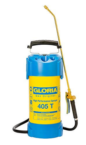 GLORIA Hochleistungssprühgerät 405 T | Gartenspritze | 5 L Füllinhalt | Drucksprüher aus Stahl | Mit Zeigermanometer | 6 bar GLORIA Hochleistungssprühgerät 405 T | Gartenspritze | 5 L Füllinhalt | Drucksprüher aus Stahl | Mit Zeigermanometer | 6 bar von Gloria