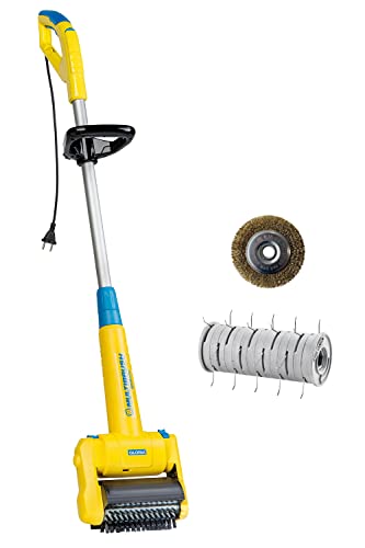 GLORIA MultiBrush speedcontrol Set - Multifunktionale Elektro-Bürste | Set mit 3 Aufsätzen | 1x Nylonbürstenwalze, 1x Stahldrahtbürste, 1x Rasen-Lüfterwalze | Sparset 3in1 GLORIA MultiBrush speedcontrol Set - Multifunktionale Elektro-Bürste | Set mit 3 Aufsätzen | 1x Nylonbürstenwalze, 1x Stahldrahtbürste, 1x Rasen-Lüfterwalze | Sparset 3in1 von Gloria