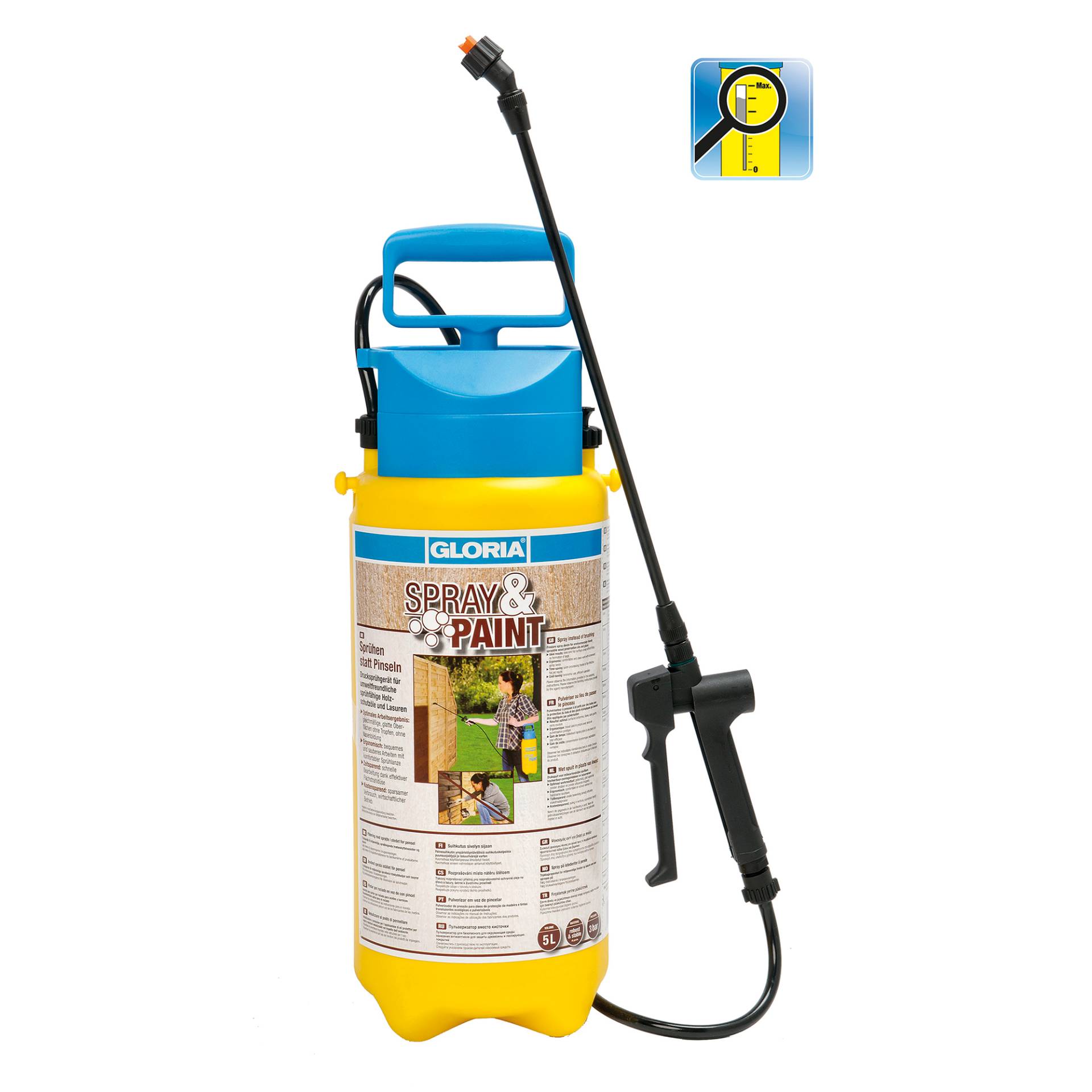 Gloria Drucksprühgerät "Klick & Spray" 5 l Gloria Drucksprühgerät "Klick & Spray" 5 l von Gloria