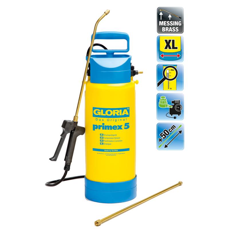Gloria Drucksprühgerät "Primex 5" 5 l von Gloria