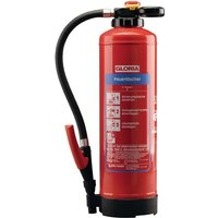 8038010000 Wasserfeuerlöscher 6 kg wiederaufladbar Brandklasse a 34 a mi - Gloria von Gloria