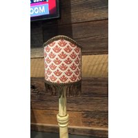 Fortuny Stoff Kleine Lampenschirm, Schild Form von GloriaLombardDesigns