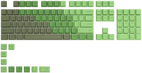 Glorious Gaming 115x GPBT-Keycaps - Cherry-Profil, äußerst widerstandsfähiger PBT-Kunststoff, optisch EIN Blickfang, überragende Akustik, Originalschrift, US Layout - Olive Glorious Gaming 115x GPBT-Keycaps - Cherry-Profil, äußerst widerstandsfähiger PBT-Kunststoff, optisch EIN Blickfang, überragende Akustik, Originalschrift, US Layout - Olive von Glorious