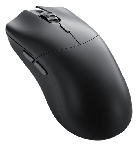 Glorious Gaming Model O 2 PRO Wireless Gaming Mouse – 2,4 GHz Funk 1 ms Verzögerung, 100 Mio. Klicks, 57 g, Lange Akkulaufzeit, BAMF-2.0-Sensor mit 26k DPI, beidhändig, 6 Tasten, PTFE-Füße – Schwarz von Glorious