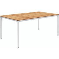 Gloster CARVER Gartentisch Teak/Aluminium von Gloster