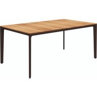 Gloster CARVER Gartentisch Teak/Aluminium von Gloster