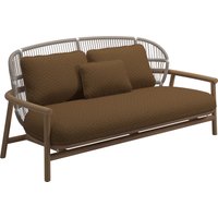 Gloster - Fern Low Back Zweisitzer Sofa von Gloster