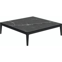 Gloster GRID großer Coffee Table Aluminium/Keramik 103x103x30 cm von Gloster