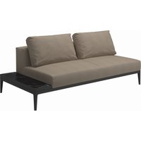 Gloster - Grid Sofa mit Tisch von Gloster