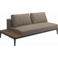 Gloster - Grid Sofa mit Tisch von Gloster