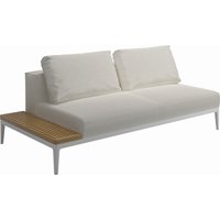 Gloster - Grid Sofa mit Tisch von Gloster