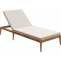 Gloster LIMA Sonnenliege Teak/Outdoorstoff von Gloster