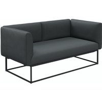 Gloster MAYA Sofa Aluminium/Outdoorstoff inkl. Kissen von Gloster