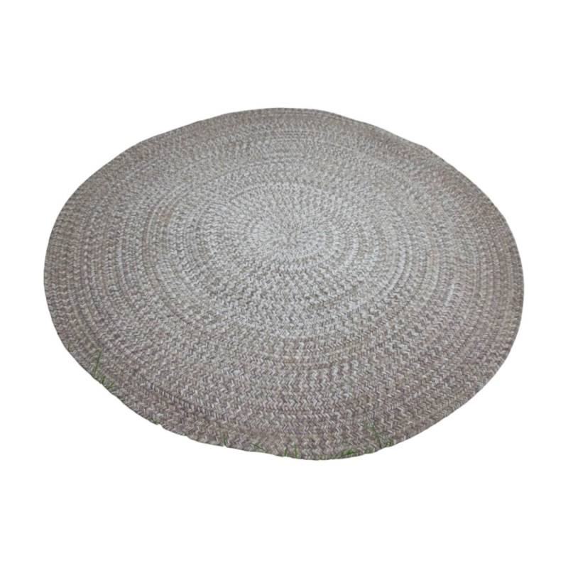 Outdoor Teppich Rug  Geflochtenes Sunbrella Acryl Ombre Hazel Grau von Gloster