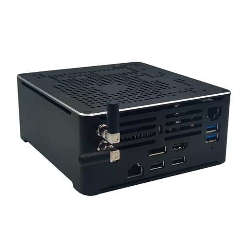 Glovary Mini PC Intel Octa Core i9 10880H Windows 11 Pro Micro Desktop Computer, 32GB RAM 1TB NVMe SSD, Dual NIC Small Computers, 4K60Hz, Tiny Box PC, 6USB, Type C, WIFI6, BT5.2 von Glovary