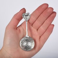 Pewter Love Herz Zuckerlöffel Geschenk Zum 10-Jährigen Jubiläum Pewter Love Herz Zuckerlöffel Geschenk Zum 10-Jährigen Jubiläum von GloverandSmith