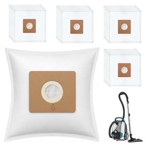 NEN170 Staubsaugerbeutel für Eureka Staubsauger, spezialisierter Ersatz-Staubsaugerbeutel, Mikrofiltrationskanister, Staubbeutel für NEN200/C, Teilenummer 12475000000154, Weiß, 20 Stück NEN170 Staubsaugerbeutel für Eureka Staubsauger, spezialisierter Ersatz-Staubsaugerbeutel, Mikrofiltrationskanister, Staubbeutel für NEN200/C, Teilenummer 12475000000154, Weiß, 20 Stück von GlowGeek