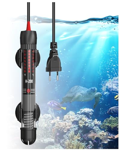 GlowUp Tauchaquariumheizung 50W, Temperatur Einstellbare Aquarium Heizer Mit Saugnäpfen, Außentemperaturregler Für Fischtanks, Verwendet Für Aquarium 20L-60L GlowUp Tauchaquariumheizung 50W, Temperatur Einstellbare Aquarium Heizer Mit Saugnäpfen, Außentemperaturregler Für Fischtanks, Verwendet Für Aquarium 20L-60L von GlowUp