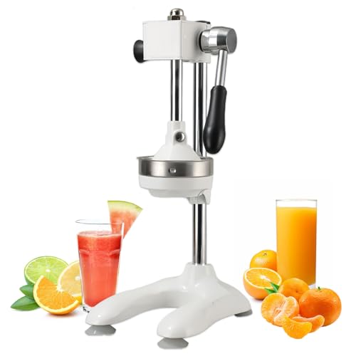 Glowdora Dual Mode Gewerblicher Saftpresse Manuell, Professionelle Zitronenpresse Mit Müheloser Hebelarm, Ergonomische Orange Granatapfel Limette Wassermelone Frucht Handpresse White Glowdora Dual Mode Gewerblicher Saftpresse Manuell, Professionelle Zitronenpresse Mit Müheloser Hebelarm, Ergonomische Orange Granatapfel Limette Wassermelone Frucht Handpresse White von Glowdora