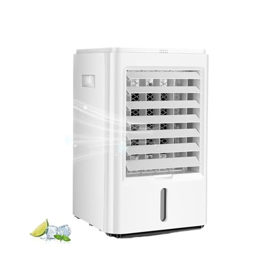 Glowdora Verdunstungskühler, Auto Luftkühler, Tragbare Klimaanlage, 4 In 1 Verdunstungsluftkühler, 3 Modi Und 3 Geschwindigkeiten, 4 Liter Wassertank, Ventilator Für Büro, Wohnmobil.,12V von Glowdora