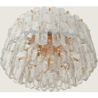 Große 24K "Palazzo' Muranoglas Plafoniere, Prod. Von Kalmar, Österreich 1960Er Jahre von GlowingBeauties