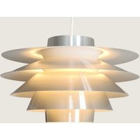 Silberne Hängeleuchte "Verona' Von Sven Middelboe, Ø40cm, Art.-Nr. Nordisk Solar, Dänemark 1970Er Jahre Silberne Hängeleuchte "Verona' Von Sven Middelboe, Ø40cm, Art.-Nr. Nordisk Solar, Dänemark 1970Er Jahre von GlowingBeauties