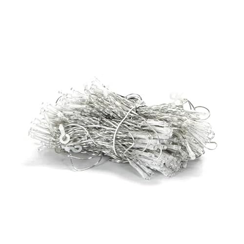 Glowster Flache Vorhanglichter, 3 AA-Batterie, warmweiß, 1 m x 1 m, ideal für die Dekoration von Räumen und Veranstaltungen. von Glowster